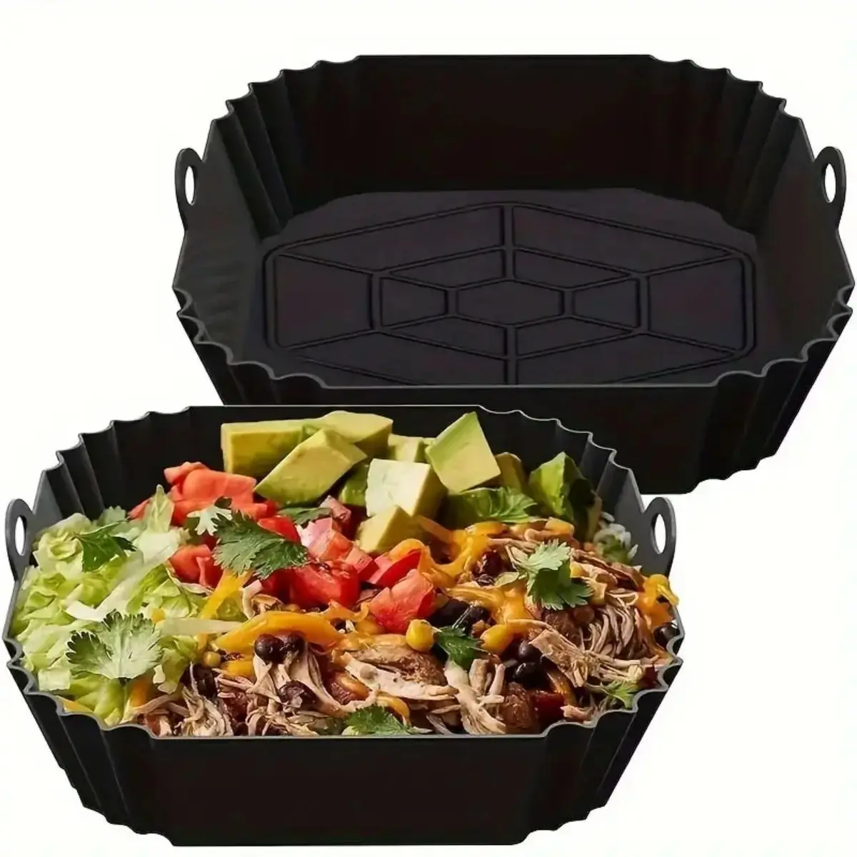 وعاء سيليكون قابل لإعادة الاست - مراجعة Food Storage With Dividers وسعره