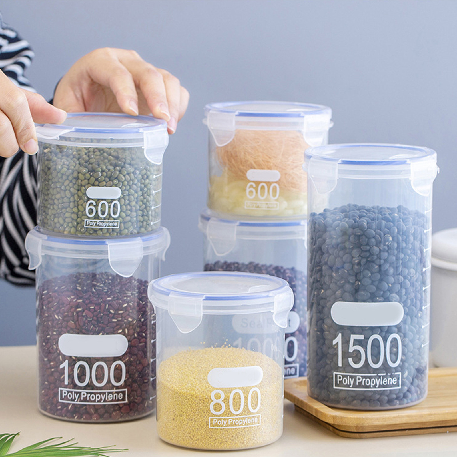 مجموعة من 6 عبوات بلاستيكية شف - مراجعة Food Storage Containers وسعره