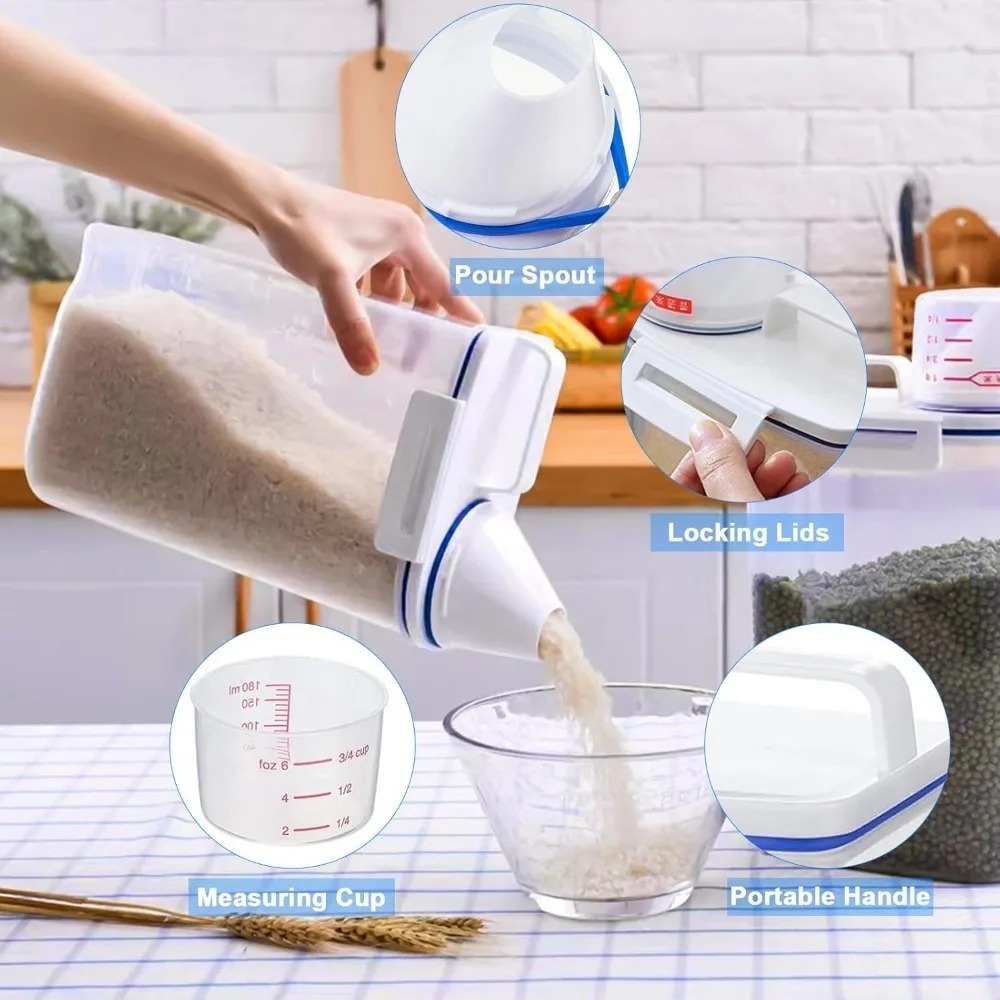 حاوية تخزين الطعام الجاف من ال - مراجعة Food Storage Meals وسعره